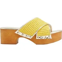 YOOX Women's Block Heel Clogs