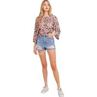 FASHNZFAB Women's Leopard Tops