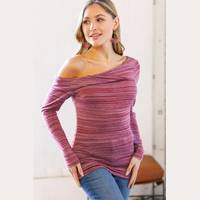 Charming Charlie Women's One Shoulder Tops