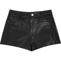 Wolf & Badger Women's Leather Shorts