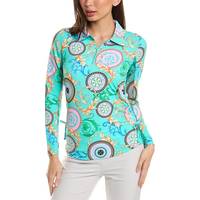 Ibkul Women's Long Sleeve Polo Shirts