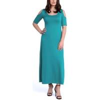 Macy's 24seven Comfort Apparel Women's Green Dresses