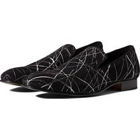 Massimo Matteo Men's Black Dress Shoes