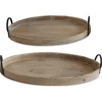 Macy's 3r Studio Wood Decorative Trays