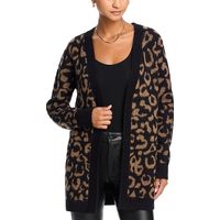 Aqua Women's Leopard Sweaters