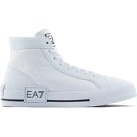EA7 Men's White Shoes