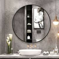 Gymax Bathroom Wall Mirrors