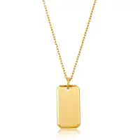 Adornia Men's Gold  Necklaces