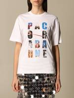 Women's Cotton T-Shirts from Paco Rabanne