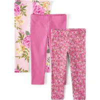 The Children's Place Girl's Floral Leggings