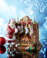 Jay Strongwater Santa Ornaments