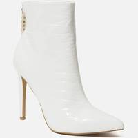 bebe Women's White Boots