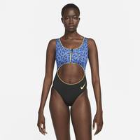 Nike Women's Cut Out One-Piece Swimsuits