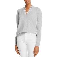 Bloomingdale's Minnie Rose Women's V-Neck Sweaters