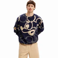 Desigual Men's Crew Neck Sweatshirts