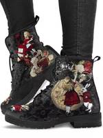 DressLily Women's Combat Boots