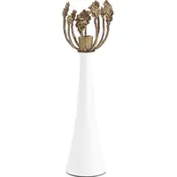 LuxeDecor Brass Candle Holders