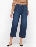 Talbots Women's Patched Jeans