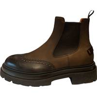 Santoni Men's Brown Boots