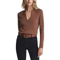 Reiss Women's Knit Polo Shirts