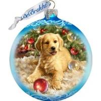 G debrekht Glass Christmas Ornaments