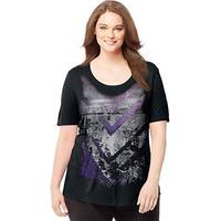 Women's Scoop Neck T-Shirts from Just My Size