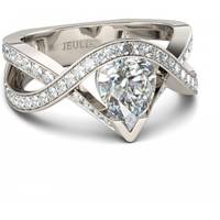 Jeulia Jewelry  Women's Pear Engagement Rings