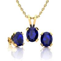 Women's Sapphire Necklaces from SuperJeweler