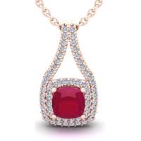 Women's Ruby Necklaces from SuperJeweler