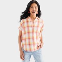 Macy's Style & Co Women's Plaid Shirts