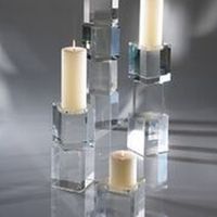 Macy's Global Views Pillar Candle Holders