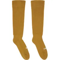 SSENSE Rick Owens Men's Ribbed Socks