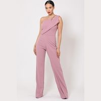 Amiclubwear Women's One Shoulder Jumpsuits