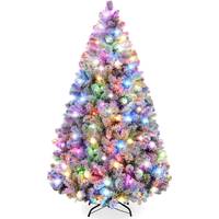 Best Choice Products Flocked Christmas Trees