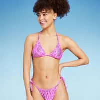 Target Wild Fable Women's Triangle Bikini Tops