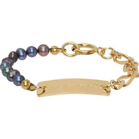 SSENSE IN GOLD WE TRUST PARIS Men's Gold Bracelets