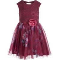 Pink & Violet Girl's Lace Dresses