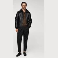 MANGO Men's Leather Jackets