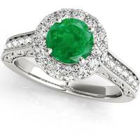 Mauli jewels Women's Emerald Rings