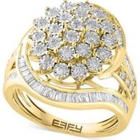 Effy Jewelry Women's Diamond Cluster Rings