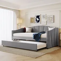 BESTCOSTY Upholstered Beds