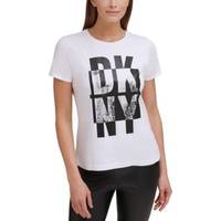 DKNY Women's White T-Shirts