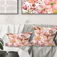 Bed Bath & Beyond Design Art Pink Pillows