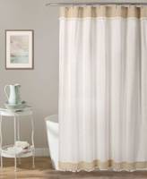 Lush Decor Fabric Shower Curtains