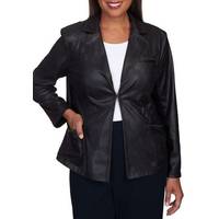 Alfred Dunner Women's Leather Jackets