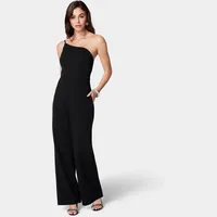 bebe Women's One Shoulder Jumpsuits