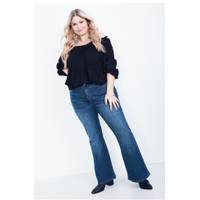 AVEOLOGY Women's Flare Jeans