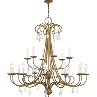 LuxeDecor Livex Lighting Crystal Chandeliers