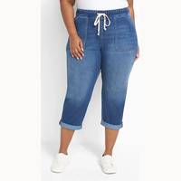 Lane Bryant Women's Patched Jeans