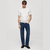 MANGO Men's Dark Wash Jeans